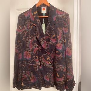 Farm Rio Toucan printed blazer
